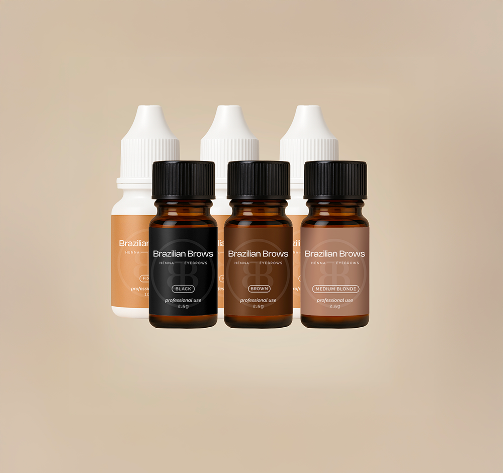 Kit Henna Sopracciglia – 3 Colori (±105 clienti)