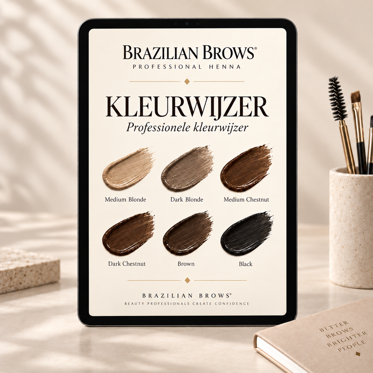 Guida professionale ai colori Brow Henna