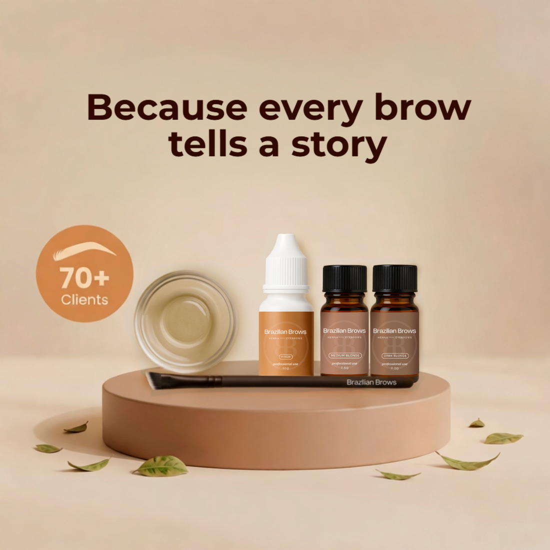 Kit Starter Henna Sopracciglia (±70 clienti)